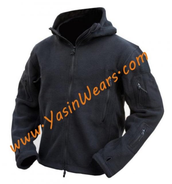 Tactical Black Hoodie Yasin Wears